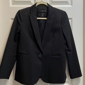 J.Crew Stretch Cotton Blazer - 8P - black